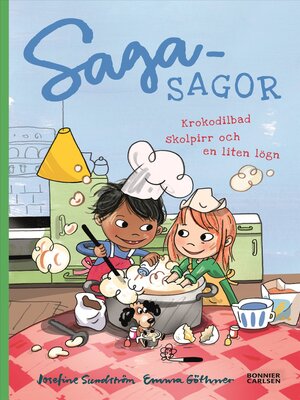 cover image of Sagasagor. Krokodilbad, skolpirr och en liten lögn